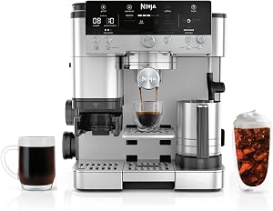 Ninja Luxe Café Premier 3-in-1 Espresso Machine, Drip Coffee, & Rapid Cold Brew | Buil