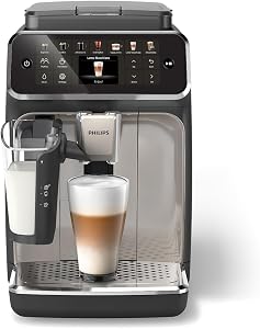 Philips 4400 Series Fully Automatic Espresso Machine – 12 Hot & Iced Coffees, Quick-to