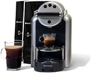 Nespresso Professional Machine Starter Bundle for Businesses, Zenius Professional Coffee M