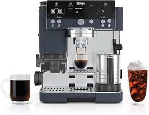 Ninja Luxe Café Premier 3-in-1 Espresso Machine, Drip Coffee, & Rapid Cold Brew | Buil